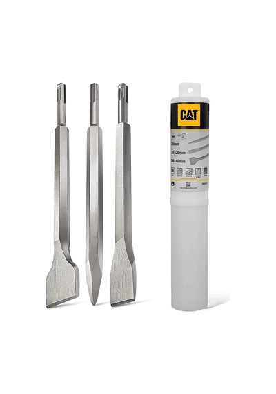 Cat Dx27set 1500watt 5.0j 32mm Profesyonel Sds-plus Kırıcı/delici + Da03903 3 Parça Kırıcı Uç Seti
