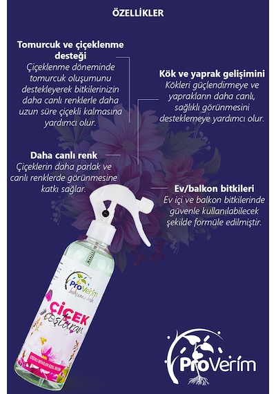 Proverim Çiçekli Bitkiler İçin Çiçek Coşturan 300 ML