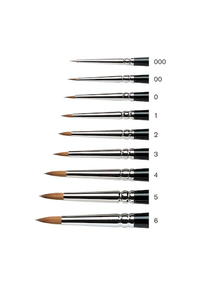 Winsor Newton Samur Tezhip Fırçası. Seri 7 - N 2/0