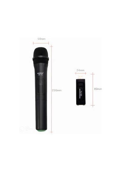 Kablosuz El Mikrofonu + Usb Alıcı , Öğretmen, Karaoke Ve Sunumlar İçin