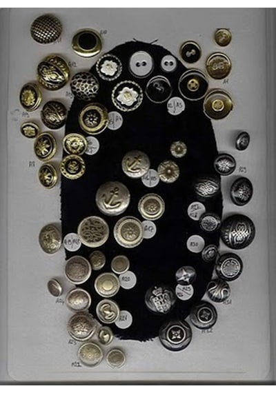 Gold Metal Düğme 18 Mm 6 Adet