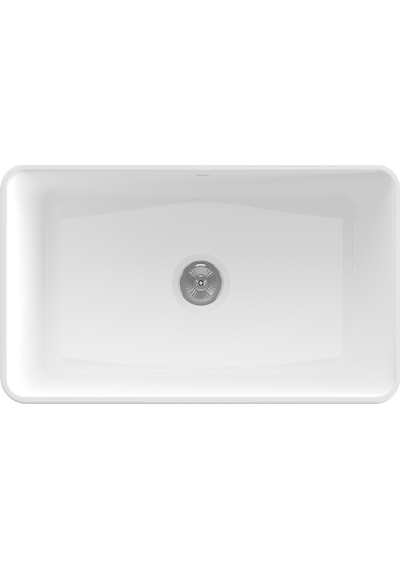 Bocchi Lavello Dekorlu Eviye 76 Cm Mat Beyaz 1602-002-0120-03