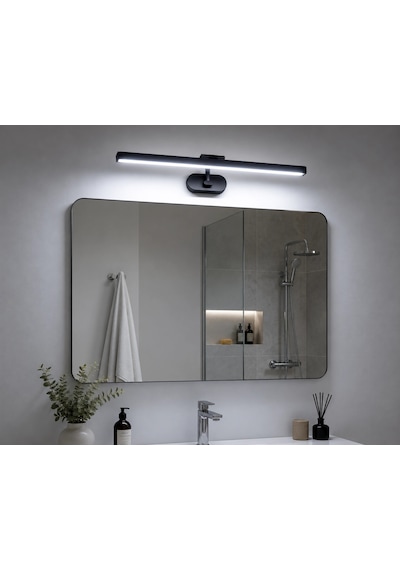Eco Lounge Cata Ct 5212 Siyah Yeni Kasa 7w Duvar Aplik 6400k Beyaz Işık