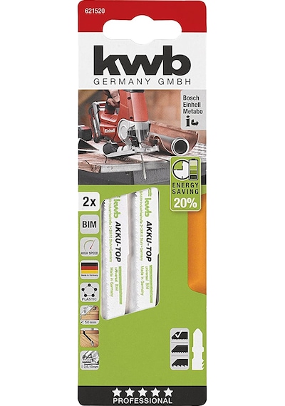 Kwb 2'Li Ahşap Dekupaj Testere 1.3-2.00 Mm 49621520