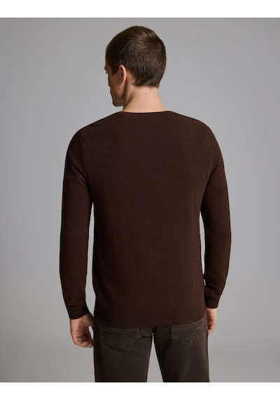 Pierre Cardin Koyu Kahverengi Yün-kaşmir Karışımlı Bisiklet Yaka Triko Kazak 50330171-vr084 Pierre Cardin Koyu Kahverengi Yün-kaşmir Karışımlı Bisiklet Yaka Triko Kazak 50330171-vr084
