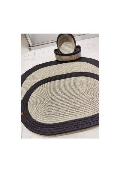 Jüt Hasır 4 Lü Banyo Paspas Takımı Bohem Tarzı Banyo Takımı Paspas:50x80/ 40x60 /sepetler 30x20x10 Taş Siyah Taş Siyah Jüt Hasır 4 Lü Banyo Paspas Takımı Bohem Tarzı Banyo Takımı Paspas:50x80/ 40x60 /sepetler 30x20x10 Taş Siyah Taş Siyah
