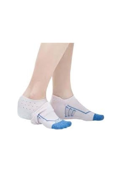 Topuk Yükseltici Topuk Çorabı Boy Uzatıcı Çorap Silikon 3 Cm Uzat
