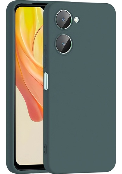 Vivo Y18 Kılıf Zore Mara Lansman Kapak Koyu Yeşil