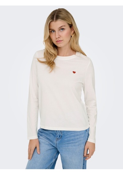 Only Jdy Bayan Uzun Kolu Sweat 15359938 Beyaz