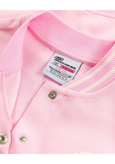 Skechers G Bomber Jacket Büyük Kız Çocuk Pembe Ceket Sk2620137-0098