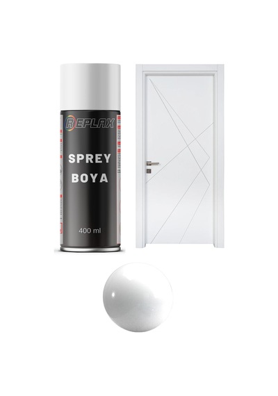 Parlak Beyaz Amerikan Kapı Sprey Boyası 400 Ml.