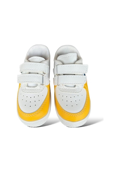 Çocuk Sneaker Spor Ayakkabı Mavi-sarı 001