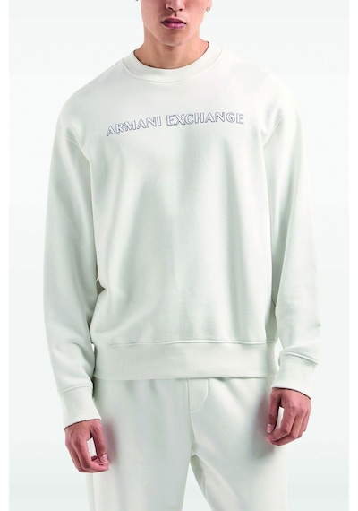 Armani Exchange Erkek Sweat Beyaz