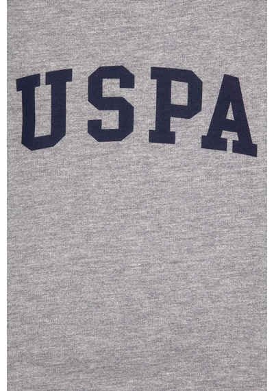 U.S. Polo Assn. Erkek Çocuk Gri Melanj Bisiklet Yaka Basic Sweatshirt 50313830-VR086 U.S. Polo Assn. Erkek Çocuk Gri Melanj Bisiklet Yaka Basic Sweatshirt 50313830-VR086