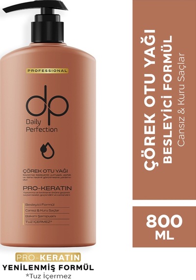 Dp Daily Perfection Şampuan Çörek Otu 800 ML