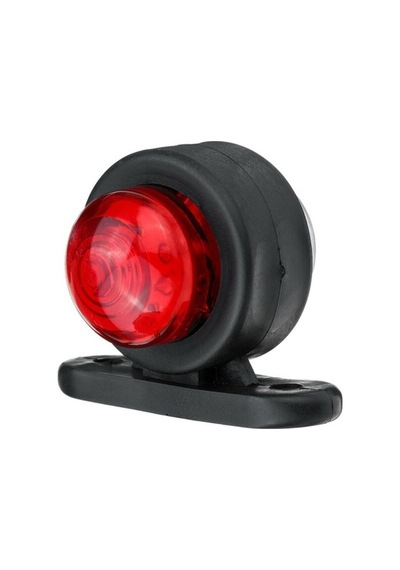 Ahmet Otomotiv 10 Adet Tek Ledli Mini Takoz Kırmızı-beyaz 12v-24v