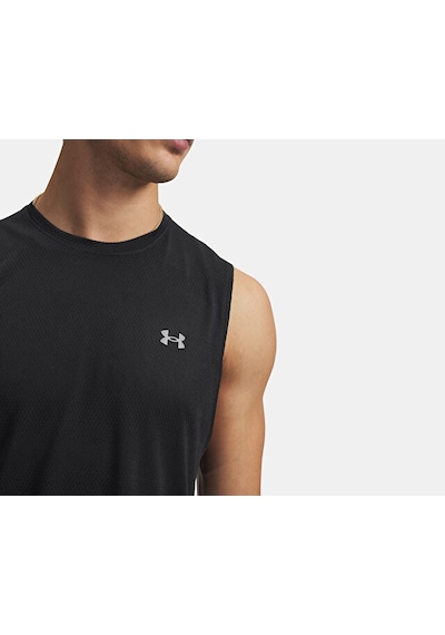 Under Armour Ua Velociti Tank Erkek Koşu Atleti 6010888-001 Siyah