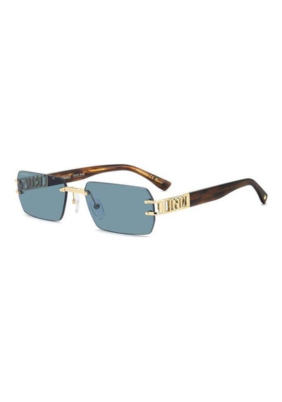 Dsquared2 D2 0189/s - 00057ku - 26c - 57 Erkek Güneş Gözlüğü 197737248246 Gold - Kahverengi