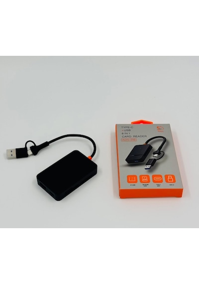 Skygo Zr783 Ads-316 Type-c + Usb 8 İn 1 Card Reader 5gbps