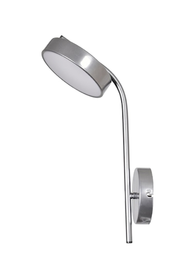 Figo Modern Tasarım Gri Renk Beyaz Işıklı - Ledli Banyo - Mutfak - Salon Ledli Duvar Aplik Gri Gri