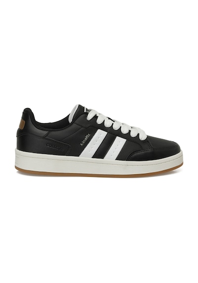 Kinetix College Pu 5pr Siyah Erkek Sneaker Siyah-beyaz