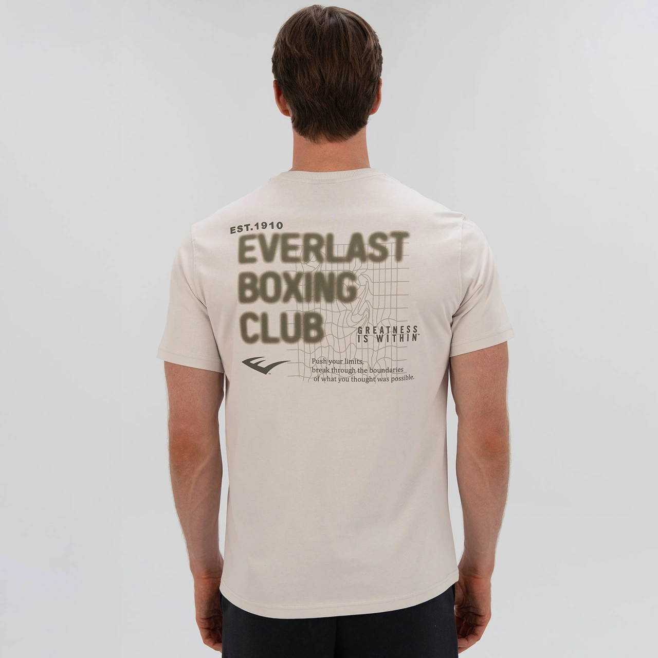 Everlast Boxing Club 2.0 Erkek Gri T-shirt Tm0094 Gri