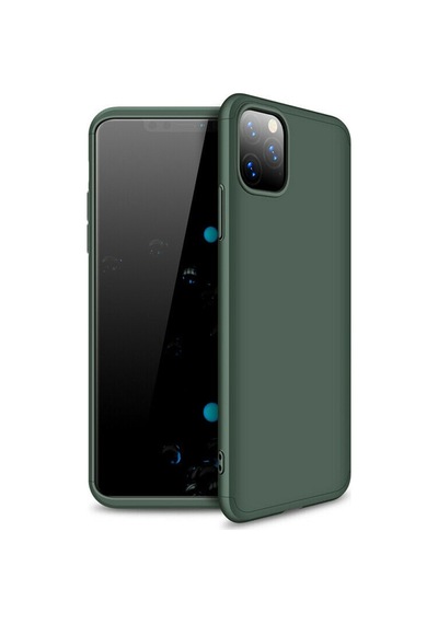 Apple Uyumlu iPhone 11 Pro 3 Parçalı 360 Tam Koruma Gkk Kapak Kılıf
