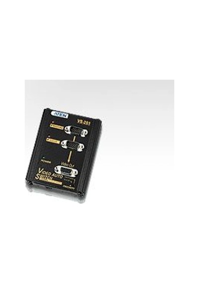 Aten-vs201 2 Port Vga Seçici , 2 Giriş - 1 Çıkış 2 Port Video Switch