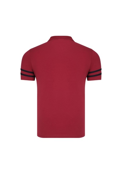 T8585 Dewberry Erkek T-shırt-koyu Bordo Koyu Bordo