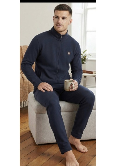 Erse %100 Pamuk Selanik Örme Uzun Kol Mont Eşofman-pijama Takımı Kışlık - 9068018289825 Lacivert Erse %100 Pamuk Selanik Örme Uzun Kol Mont Eşofman-pijama Takımı Kışlık - 9068018289825 Lacivert