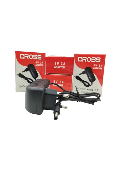 5v 2a 5.5 2.5mm Adaptörü Cross