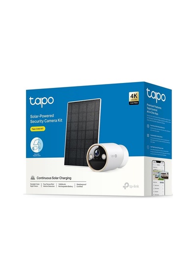 C460 Kıt 4k 8mp Güneş Enerjili Güvenlik Kamerası Kiti 10000 Mah Batarya Starlight Renkli Gece Görüşü Aı İnsan/evcil Hayvan/araç Algılama Ip66 Wi-fi Microsd & Bulut