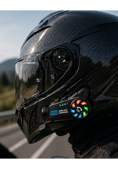 Kask Kamerası Bluetooth Bağlantılı 1080p Kayıt Ve Akıllı Kontrol Sistemi 31534917