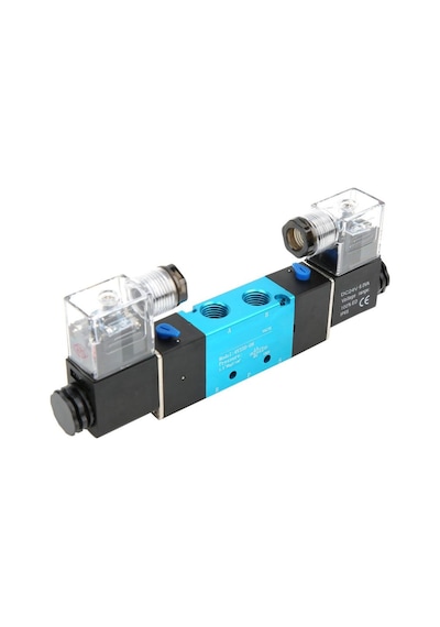 Elektrik Kontrollü Pnömatik Çift Bobin 5/2 Valf 4V420-15-4