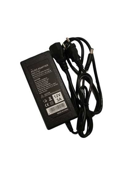 IP20 12 Volt 3 Amper Plastik Kasa Masa Tipi Laptop Tipi Adaptör