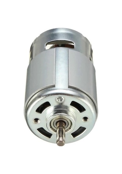 Rs775 Dc Motor 24v 15000rpm Yüksek Hız Tork Çift Bilyalı Rulman Matkap Torna Cnc Router Motor Dairesel Testere Düşük