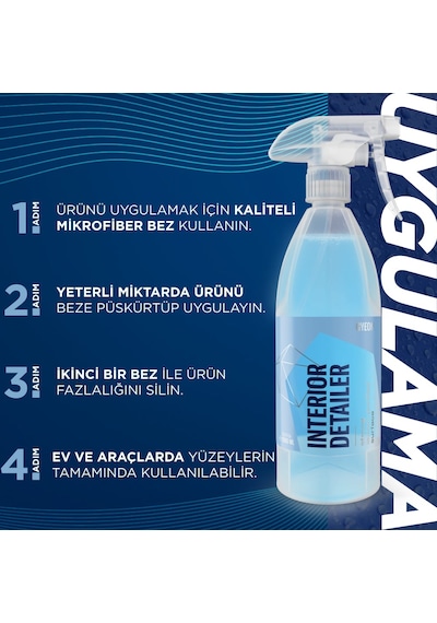 Gyeon Q²m İnteriordetailer Araç İçi Bakteri Virüs Temizleyici - 1