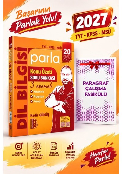 Benim Hocam 2027 Parla Dil Bilgisi Tamamı Video Çözümlü Soru Bankası