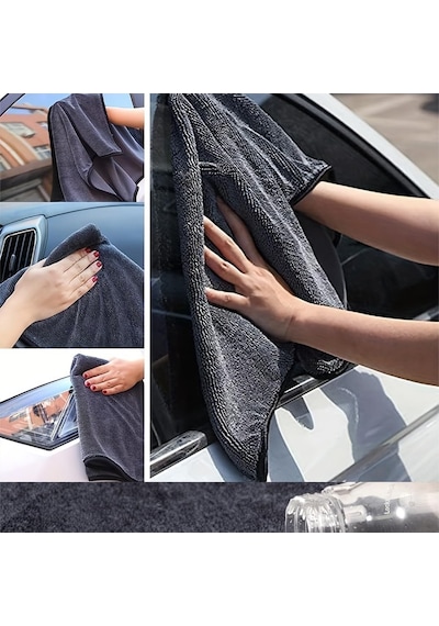 Oto Kurulama Bezi Araç Bez Ve Sünger Mikrofiber Temizleme Yıkama Cam Araba Kurulama Temizlik Silme Bezleri Havlusu Pr Diğer