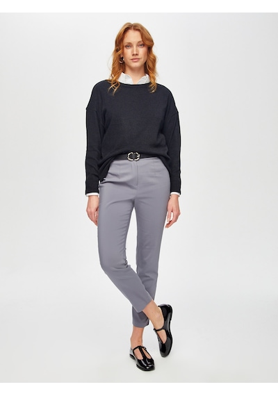 Faik Sönmez Slim Fit Klasik Pantolon 69058 U6905813 Antrasit
