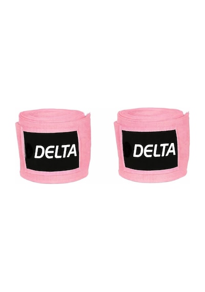 Delta Boks Kickbox Muay Thai Sanda El Bandajı 3,5 Metre X 2 Adet Pembe