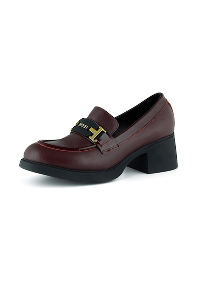 Erkan Saçmacı Max 54-133 Bordo Hakiki Dana Derisi Rugan Detaylı Tokalı Kalın Topuklu Günlük Loafer Ayakkabı Erkan Saçmacı Max 54-133 Bordo Hakiki Dana Derisi Rugan Detaylı Tokalı Kalın Topuklu Günlük Loafer Ayakkabı