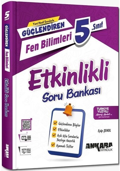 5. Sınıf Fen Bilimleri Güçlendiren Etkinlikli Soru Bankası Ankara Yayıncılık