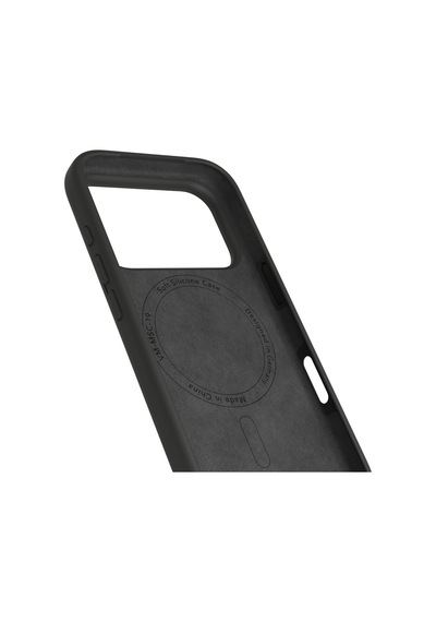 Vonmahlen Apple iPhone Uyumlu 17 Pro Soft Silikon Kılıf Siyah