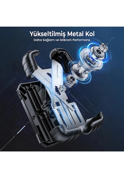 360 Derece Ayarlanabilen Gidon Bağlantılı Bisiklet Motosiklet İçin Abs 4-7.8 İnç Telefon Tutucu 21205830