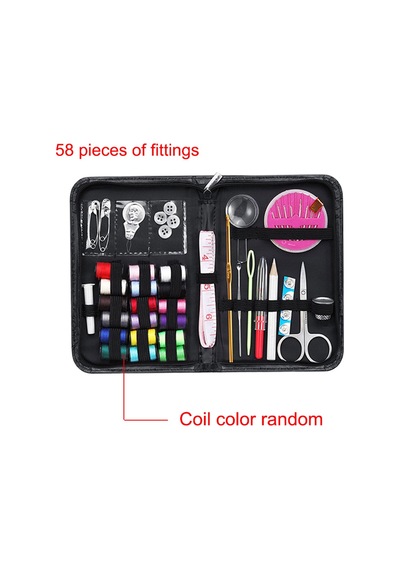 58 Pcs/ Set Dikiş Kiti Makas İğneleri Dikiş Aksesuarları Yeni Başlayanlar İçin Ev Araçları Diy Aşıklar