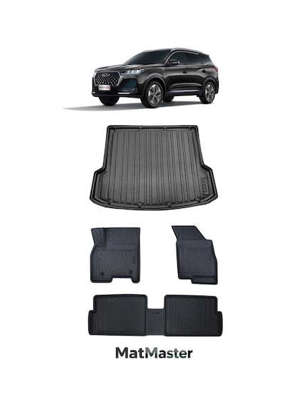 Chery Tiggo 7 Pro Max 2026 Model 5d Premium Ekstra Havuzlu Paspas Ve Bagaj Havuzu Set