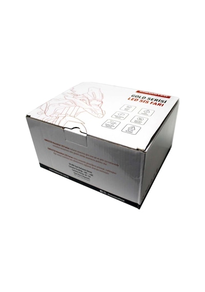Knmaster Gold Serisi Shark 30w Bmw Motosiklet Sis Farı Tekli N11.3161