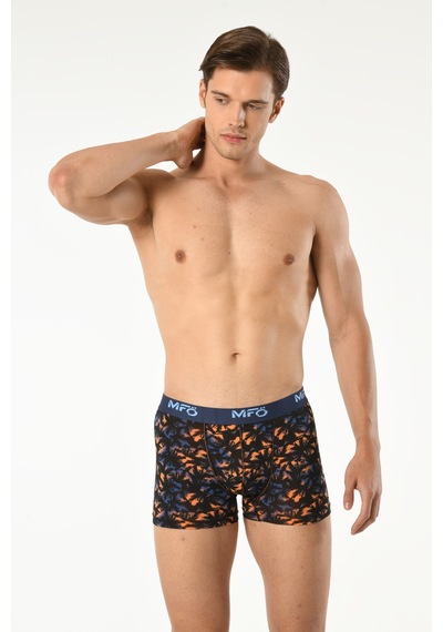 Mfö Life İç Giyim Likralı Erkek Desenli Boxer 001