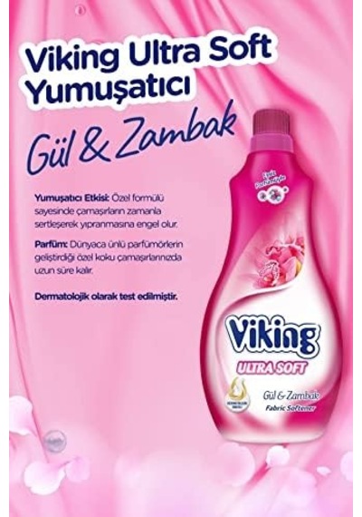 Yumuşatıcı Soft Gül&zambak 1400 Ml 0.75 LT - 2.5 LT - 12 KG